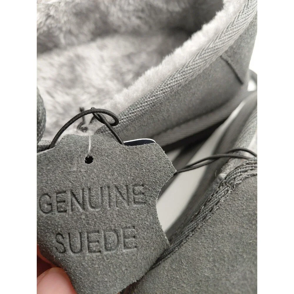 GEORGE MEN`S WESTERN SLIPPER GENUINE SUEDE Size 9-10